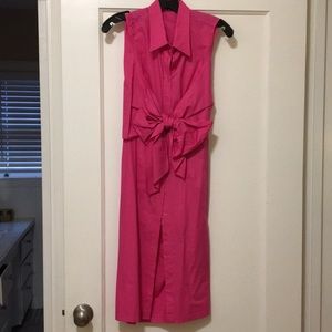 Preppy button down dress